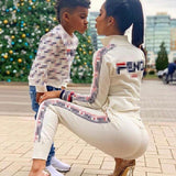 2019 Tracksuit For Women Two Piece Set Chandal Mujer spring Suit for Women Office Lady Loose Casual Women Sports Suit Plus Size